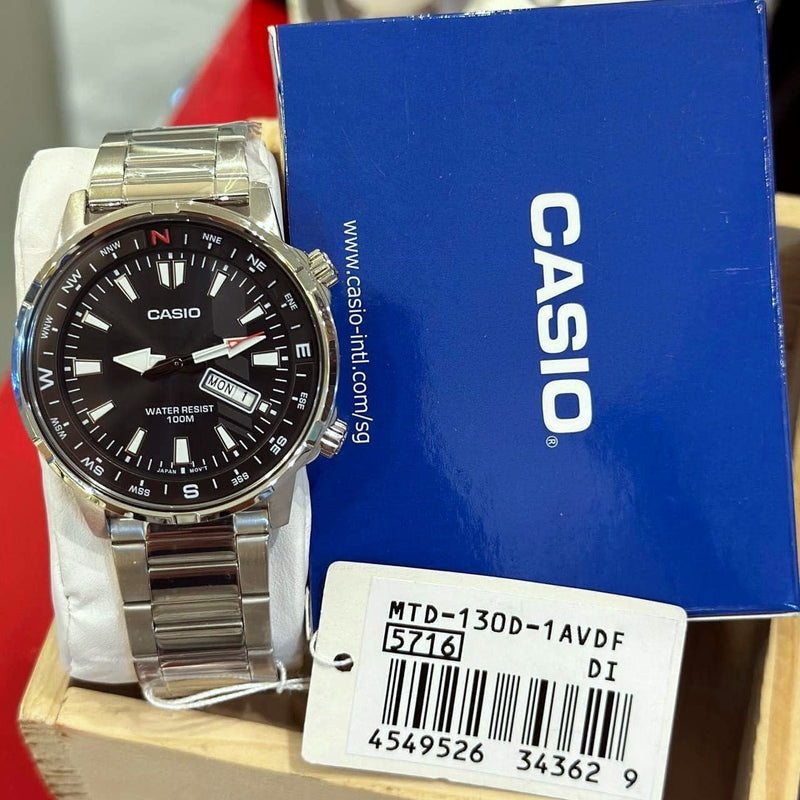 Casio MTD-130D-1AVDF Watch