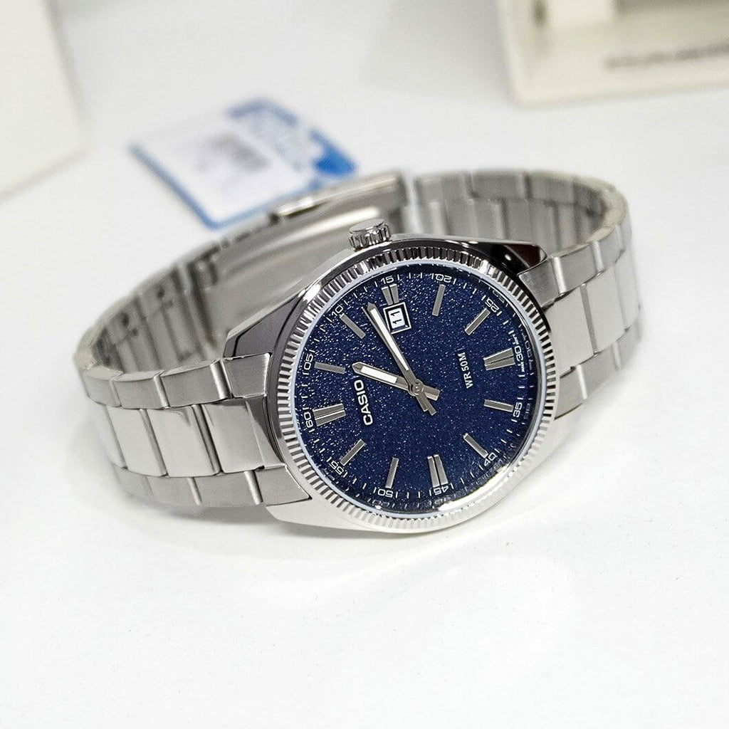 WW3201 Casio Enticer Date Chain Watch MTP-1302DA-2A1VDF