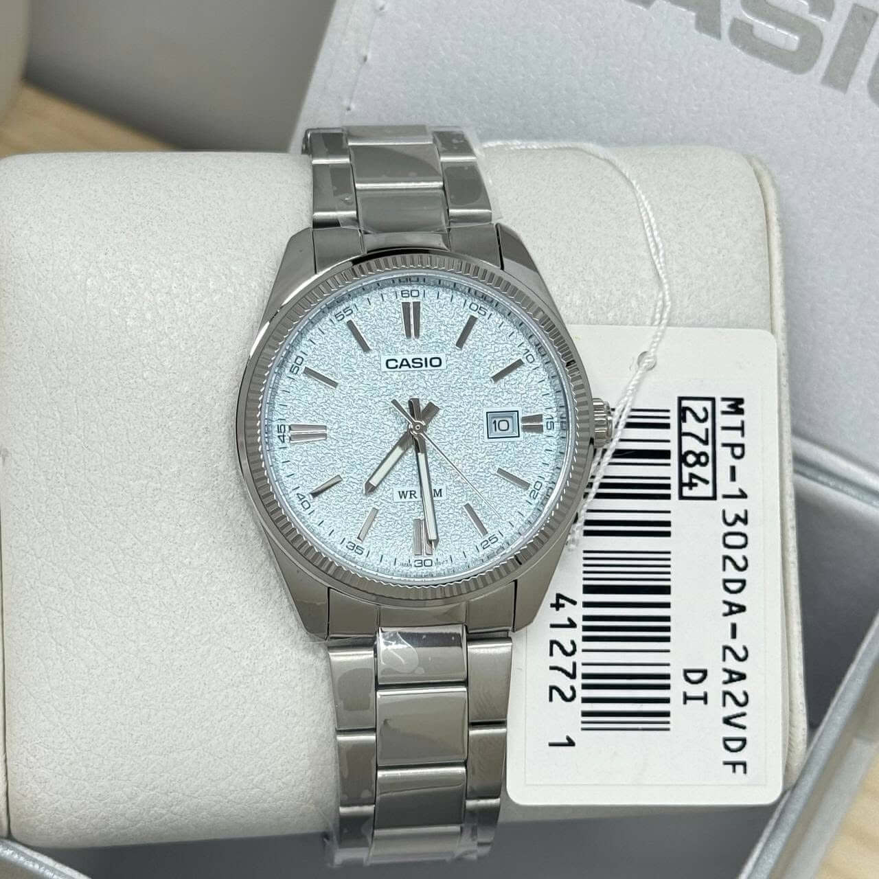 WW3202 Casio Enticer Date Chain Watch MTP-1302DA-2A2VDF