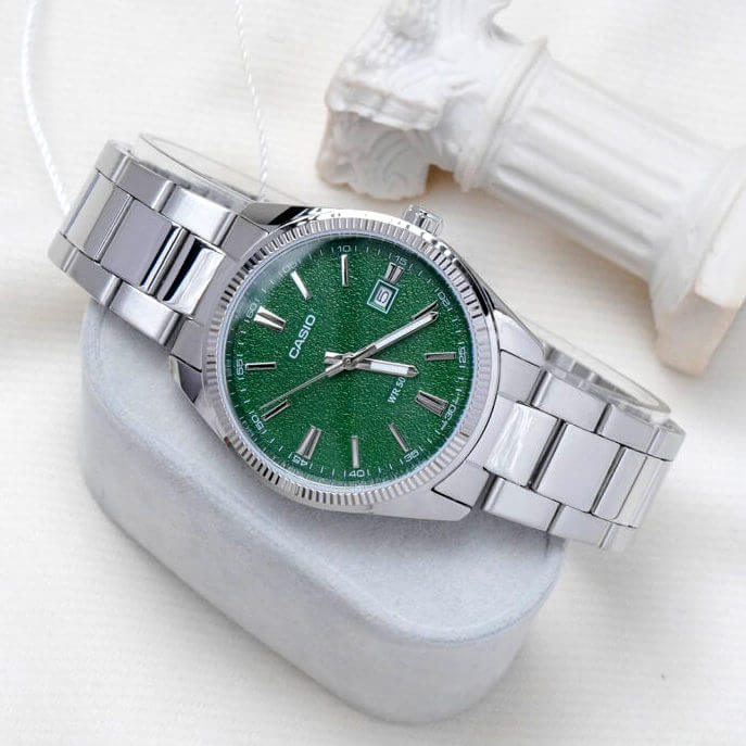 WW3203 Casio Enticer Date Chain Watch MTP-1302DA-3AVDF