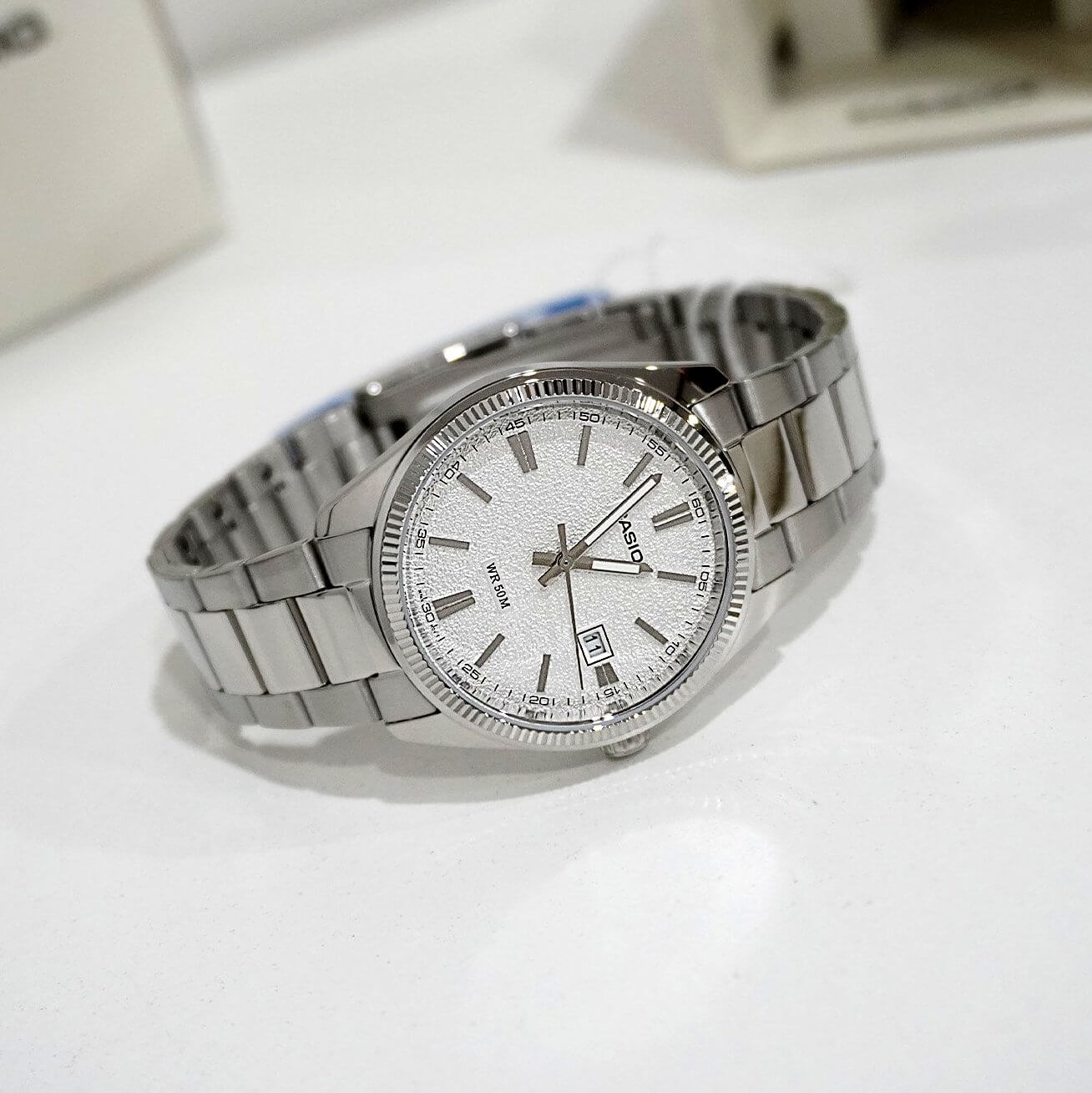 WW3204 Casio Enticer Date Chain Watch MTP-1302DA-7AVDF