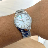 WW2960 Casio Enticer Date Chain Watch MTP-1302DS-7AVDF