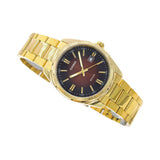 WW2964 Casio Enticer Date Chain Watch MTP-1302PGC-5AVEF