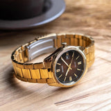 WW2964 Casio Enticer Date Chain Watch MTP-1302PGC-5AVEF