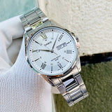 WW1239 Casio Enticer Day Date Stainless Steel Chain Watch MTP-1384D-7AVDF