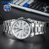 WW1239 Casio Enticer Day Date Stainless Steel Chain Watch MTP-1384D-7AVDF