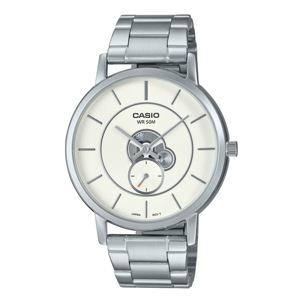 WW2968 Casio Enticer Side Second Chain Watch MTP-B130D-7AVDF