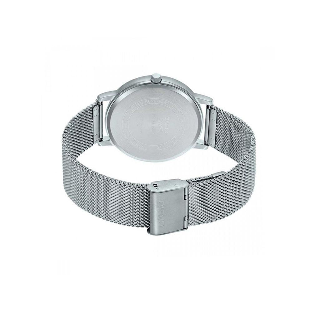 WW2974 Casio Enticer Side Second Mesh Chain Watch MTP-B130M-3AVDF