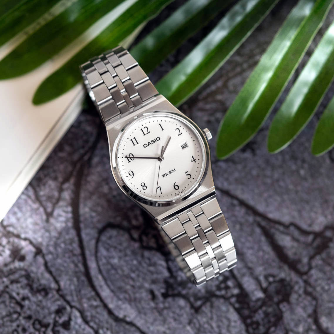 WW2538 Casio Standard Date Chain Watch MTP-B145D-7BVDF