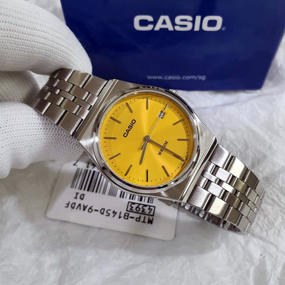 WW2539 Casio Standard Date Chain Watch MTP-B145D-9AVDF