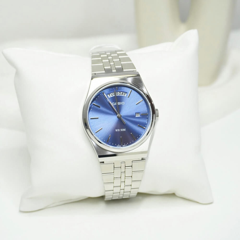 WW3088 Casio Standard Day Date Chain Watch MTP-B146D-2AVDF