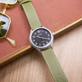 WW2978 Casio Standard Leather Belt Watch MTP-B160L-1B2VDF