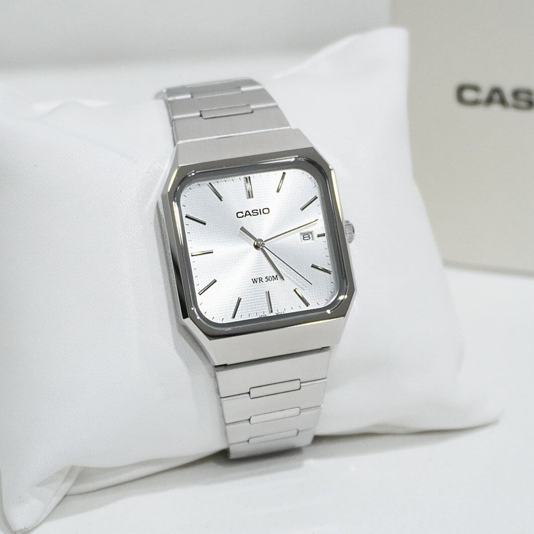 WW3105 Casio Standard Date Chain Watch MTP-B185D-7AVDF