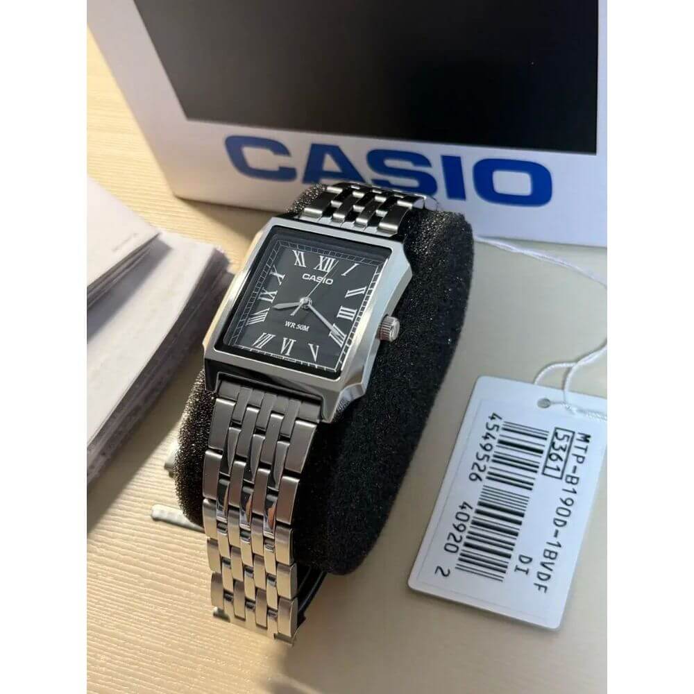 WW3107 Casio Standard Tank Chain Watch MTP-B190D-1BVDF