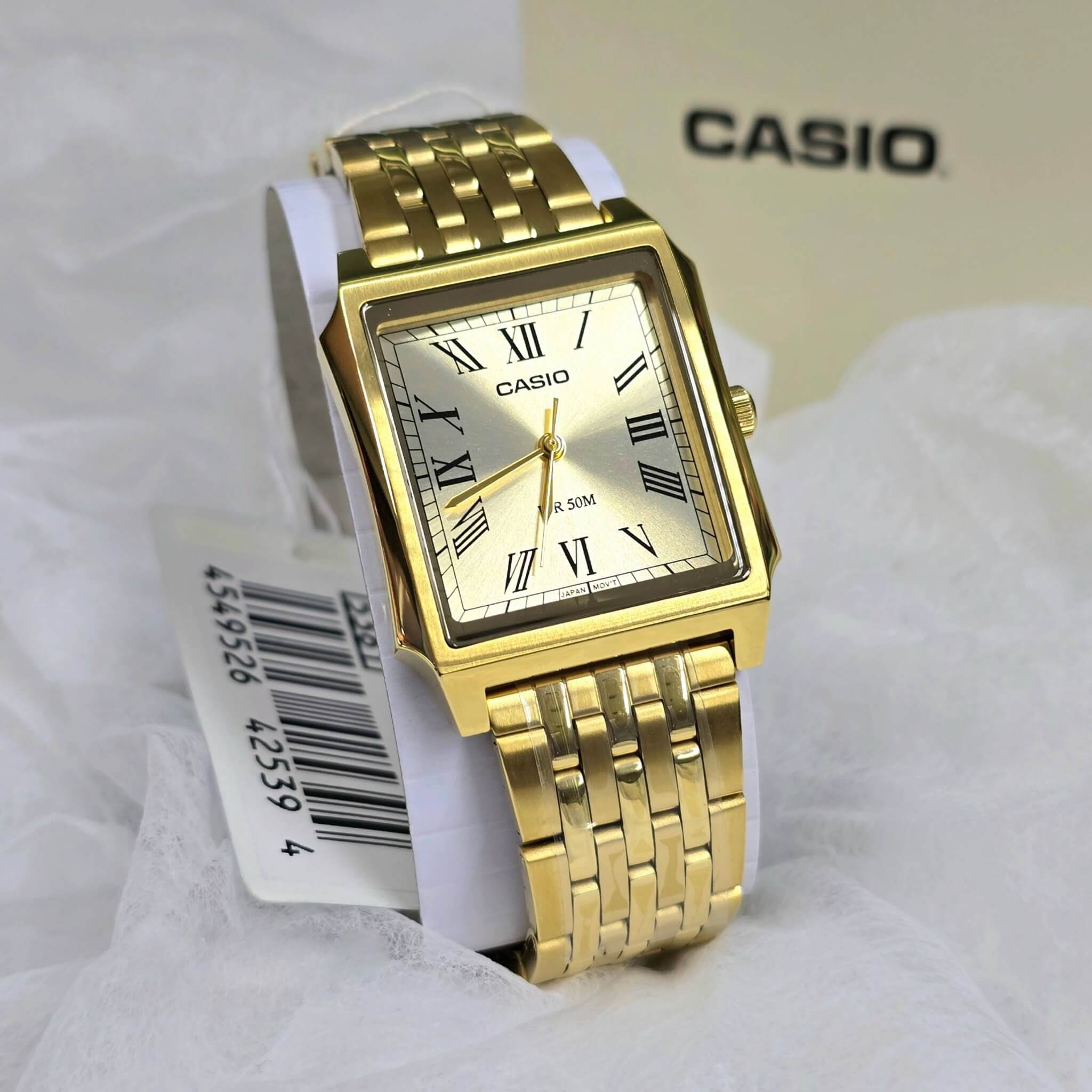 WW3212 Casio Standard Tank Chain Watch MTP-B190G-9BVDF