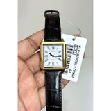 WW3109 Casio Standard Tank Leather Belt Watch MTP-B190GL-7BVDF
