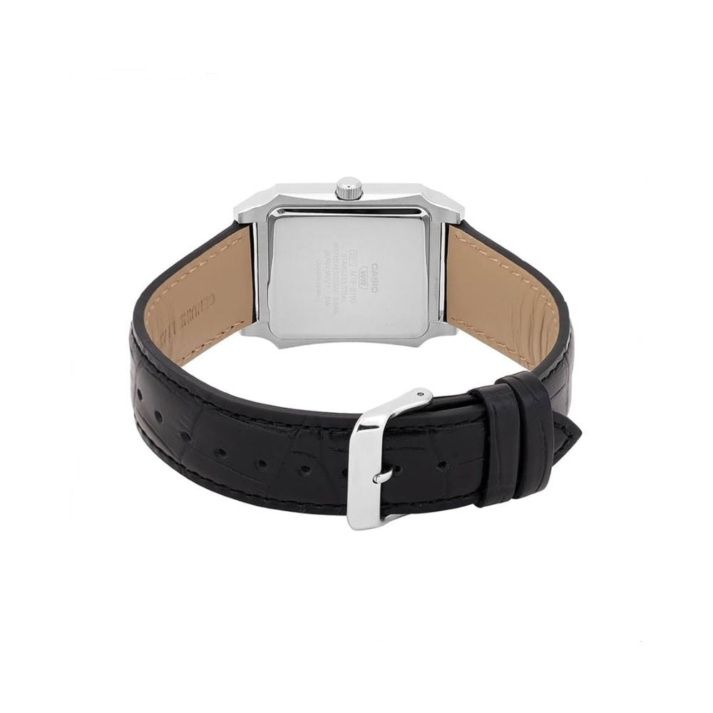 WW3110 Casio Standard Tank Leather Belt Watch MTP-B190L-2BVDF