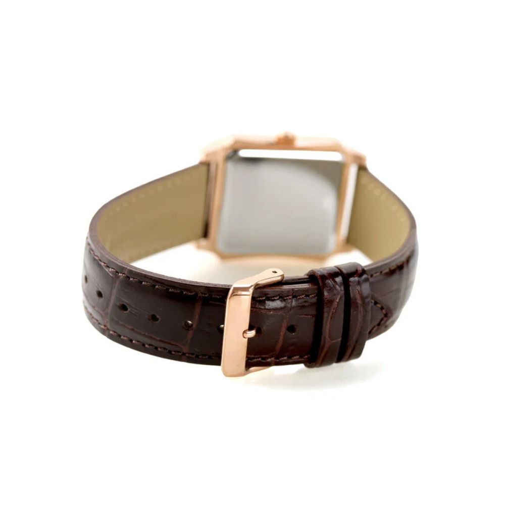 WW3214 Casio Standard Tank Leather Belt Watch MTP-B190RGL-9BVDF