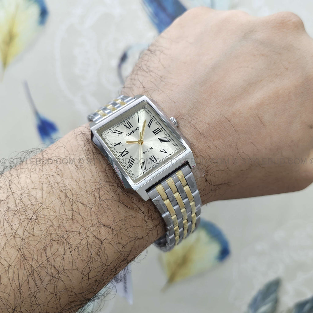 WW3215 Casio Standard Tank Chain Watch MTP-B190SG-9BVDF