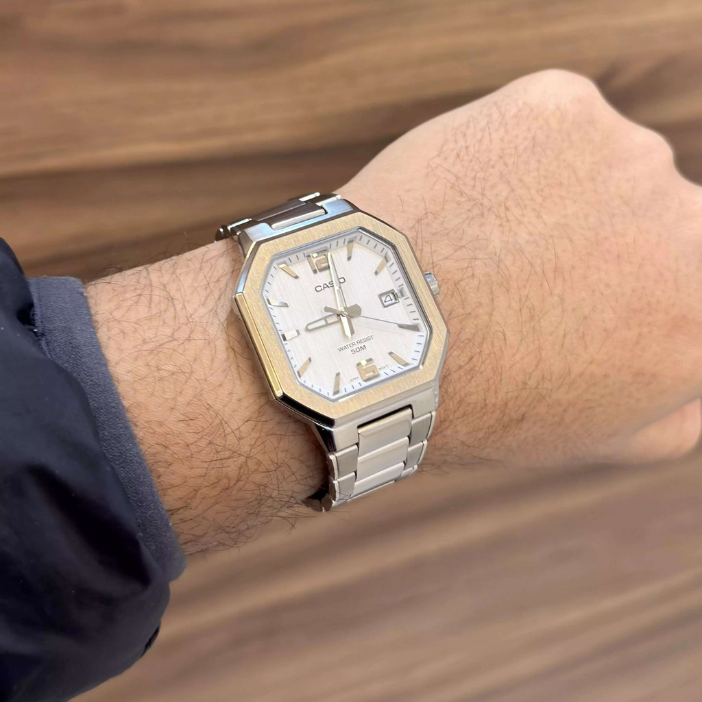 WW3234 Casio Standard Date Chain Watch MTP-B195D-7AVDF