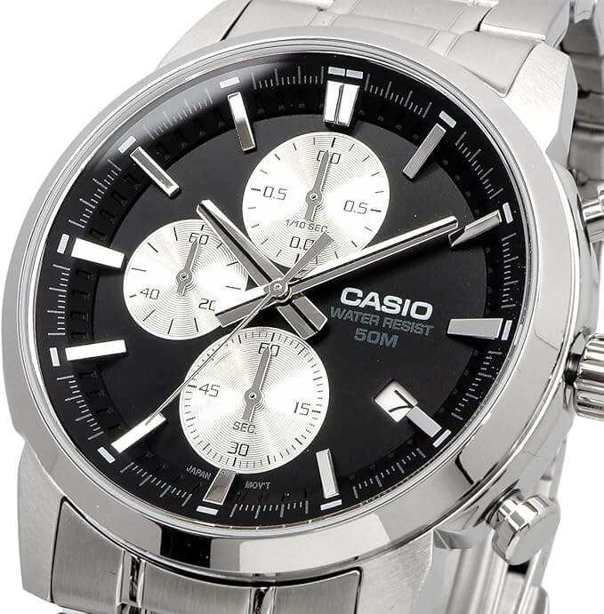 WW3112 Casio Standard Chronograph Chain Watch MTP-E510D-1A2VDF