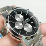WW3112 Casio Standard Chronograph Chain Watch MTP-E510D-1A2VDF