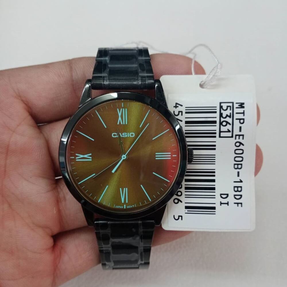 WW3162 Casio Standard Chain Watch MTP-E600B-1BDF