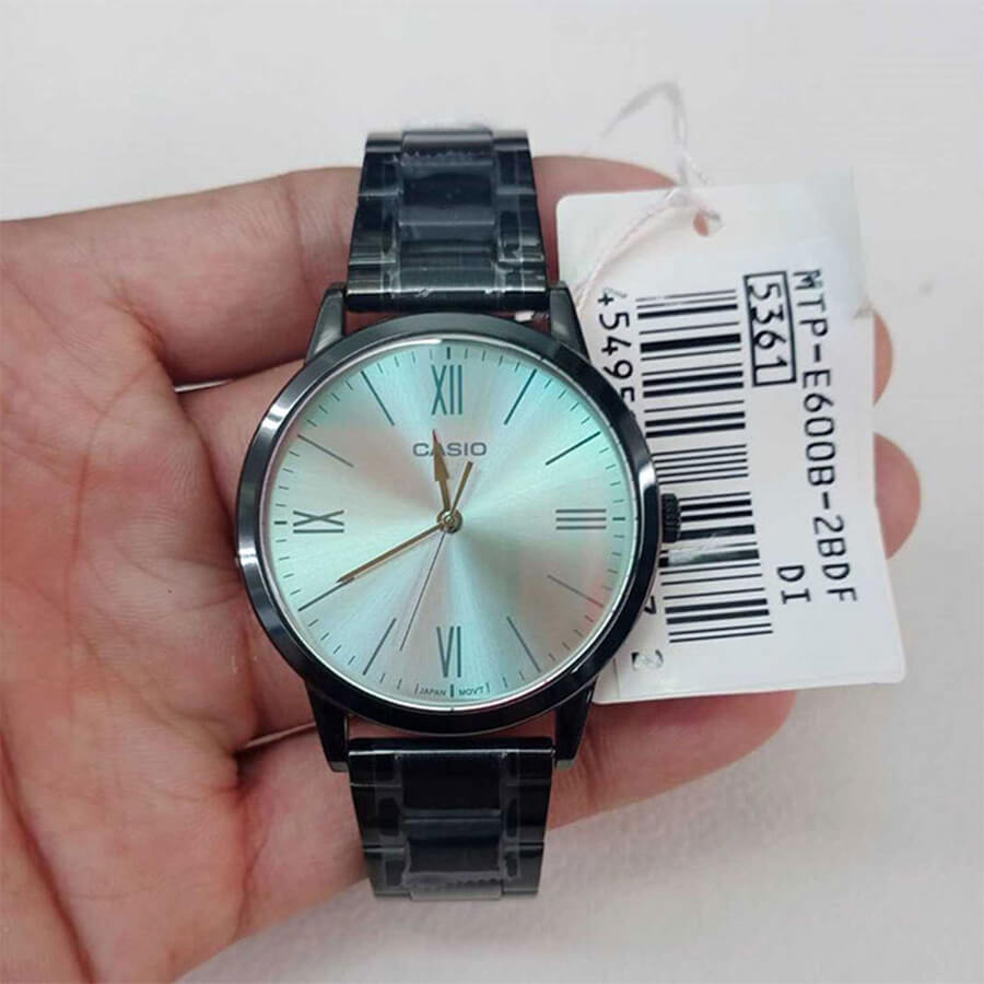 WW3163 Casio Standard Chain Watch MTP-E600B-2BDF