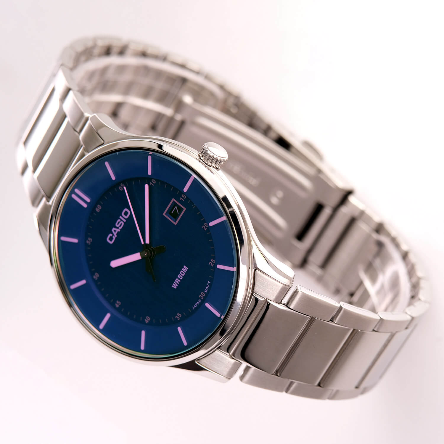 WW3186 Casio Standard Date Chain Watch MTP-E605D-2EVDF