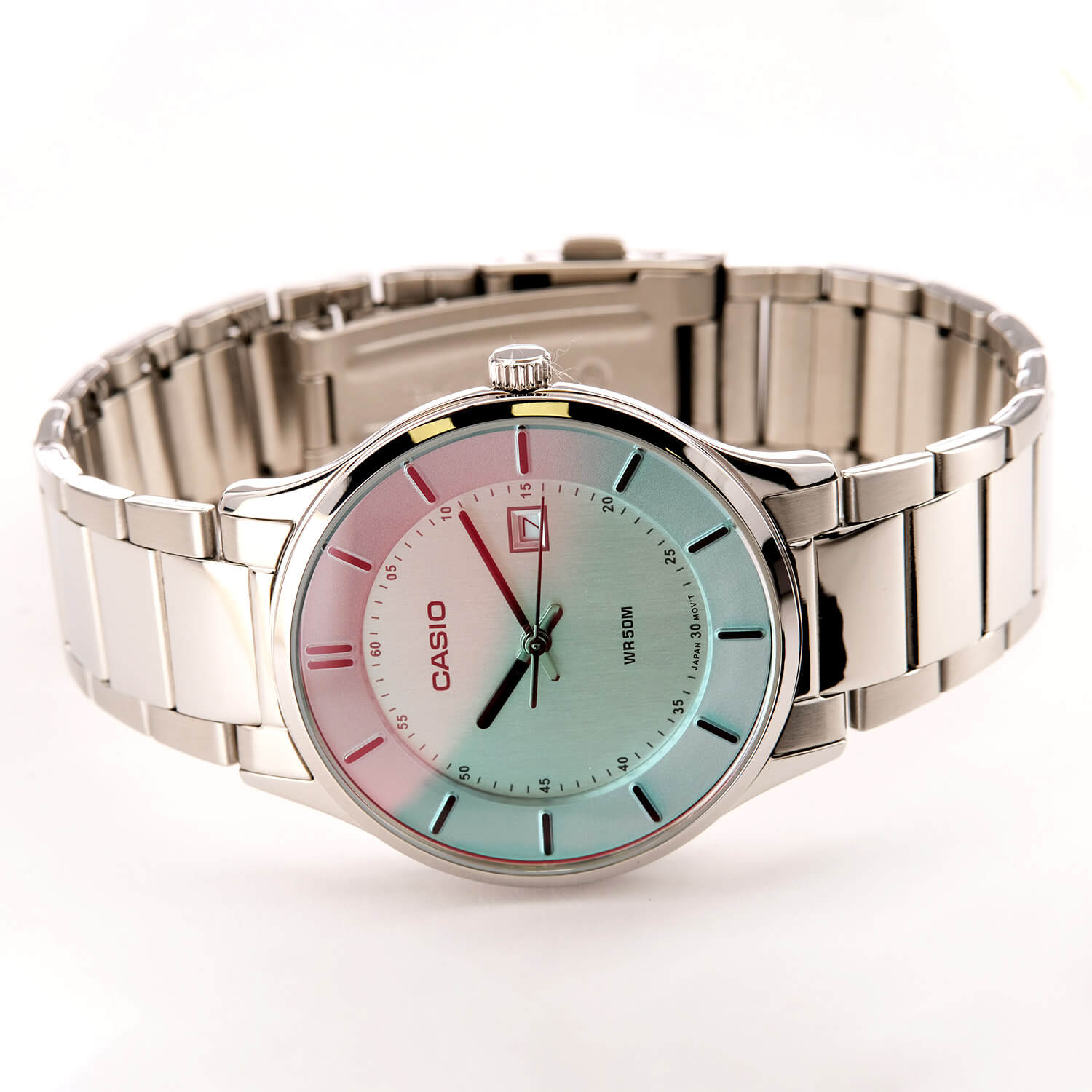 WW3187 Casio Standard Date Chain Watch MTP-E605D-7EVDF