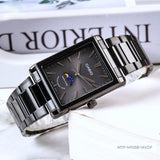 WW2484 Casio Standard Moon Phase Chain Watch MTP-M105B-1AVDF