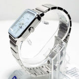 WW2882 Casio Standard Moon Phase Day Date Chain Watch MTP-M305D-2AVDF