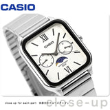 WW2884 Casio Standard Moon Phase Day Date Chain Watch MTP-M305D-7A2VDF