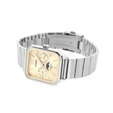 WW2885 Casio Standard Moon Phase Day Date Chain Watch MTP-M305D-9AVDF