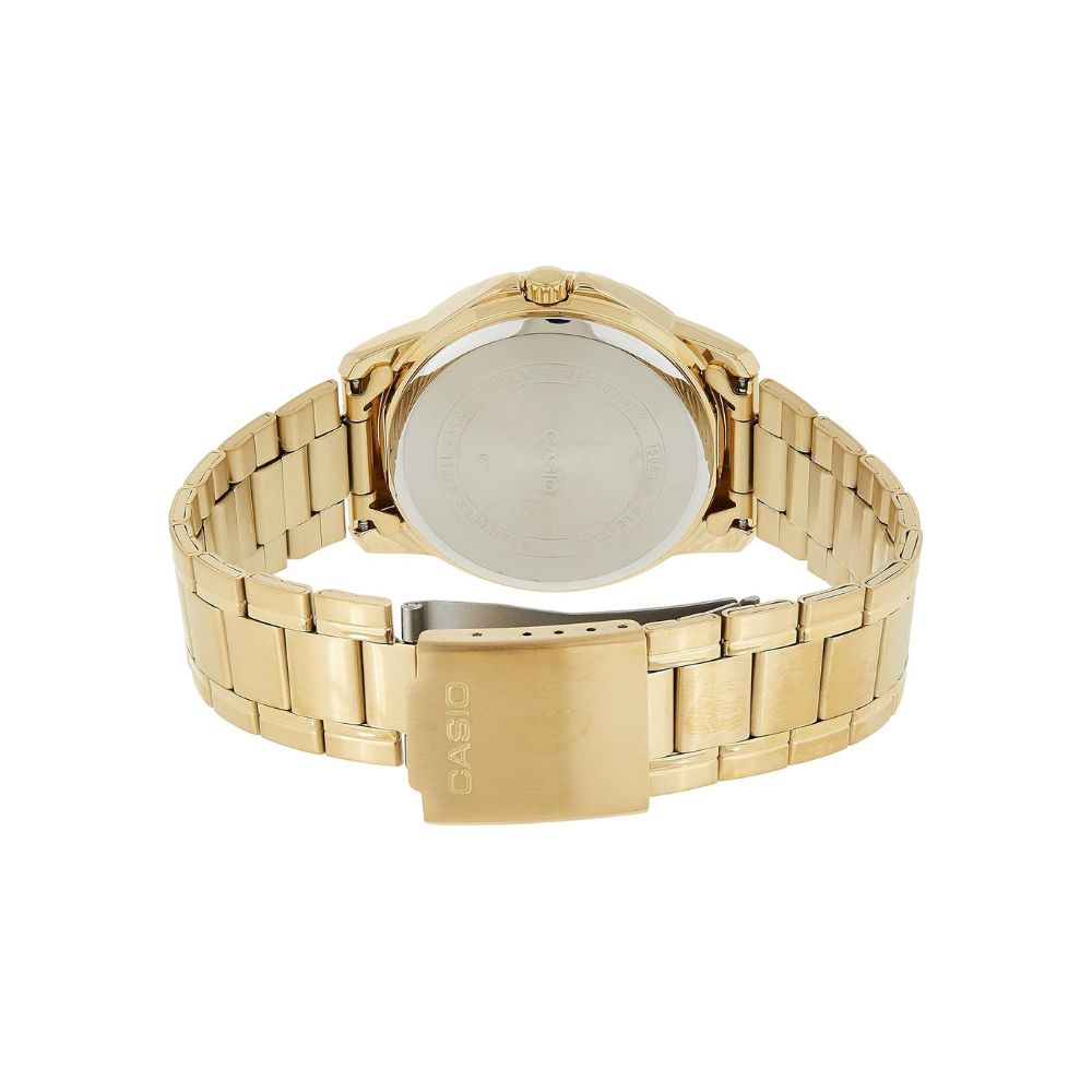 WW2565 Casio Standard Date Golden Chain Watch MTP-V004G-1CUDF