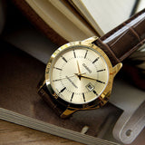 WW0179 Casio Standard Date Belt Watch MTP-V004GL-9AUDF