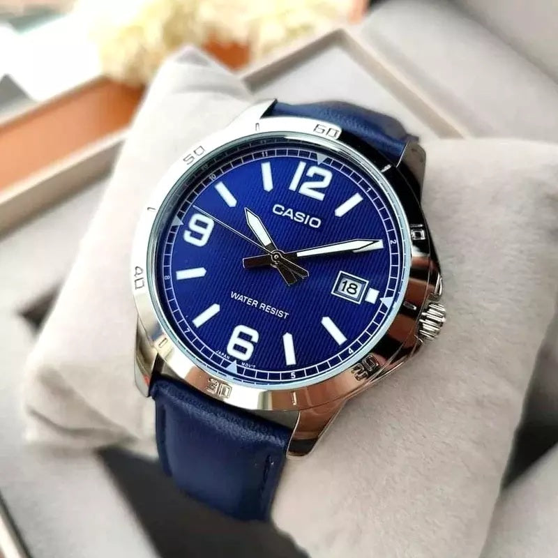 WW1236 Casio Standard Date Belt Watch MTP-V004L-2BUDF