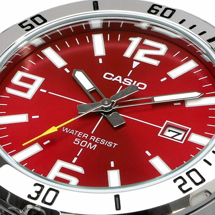WW2865 Casio Enticer Date Chain Watch MTP-VD01D-4BVUDF