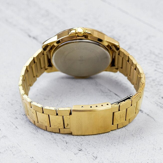 WW1318 Casio Enticer Date Golden Chain Watch MTP-VD01G-9EVUDF