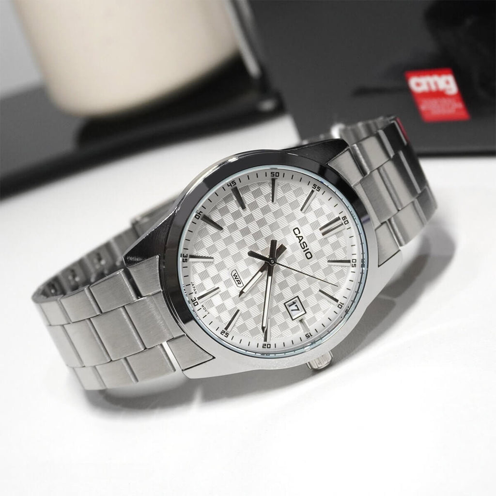 WW2551 Casio Standard Date Chain Watch MTP-VD03D-7AUDF