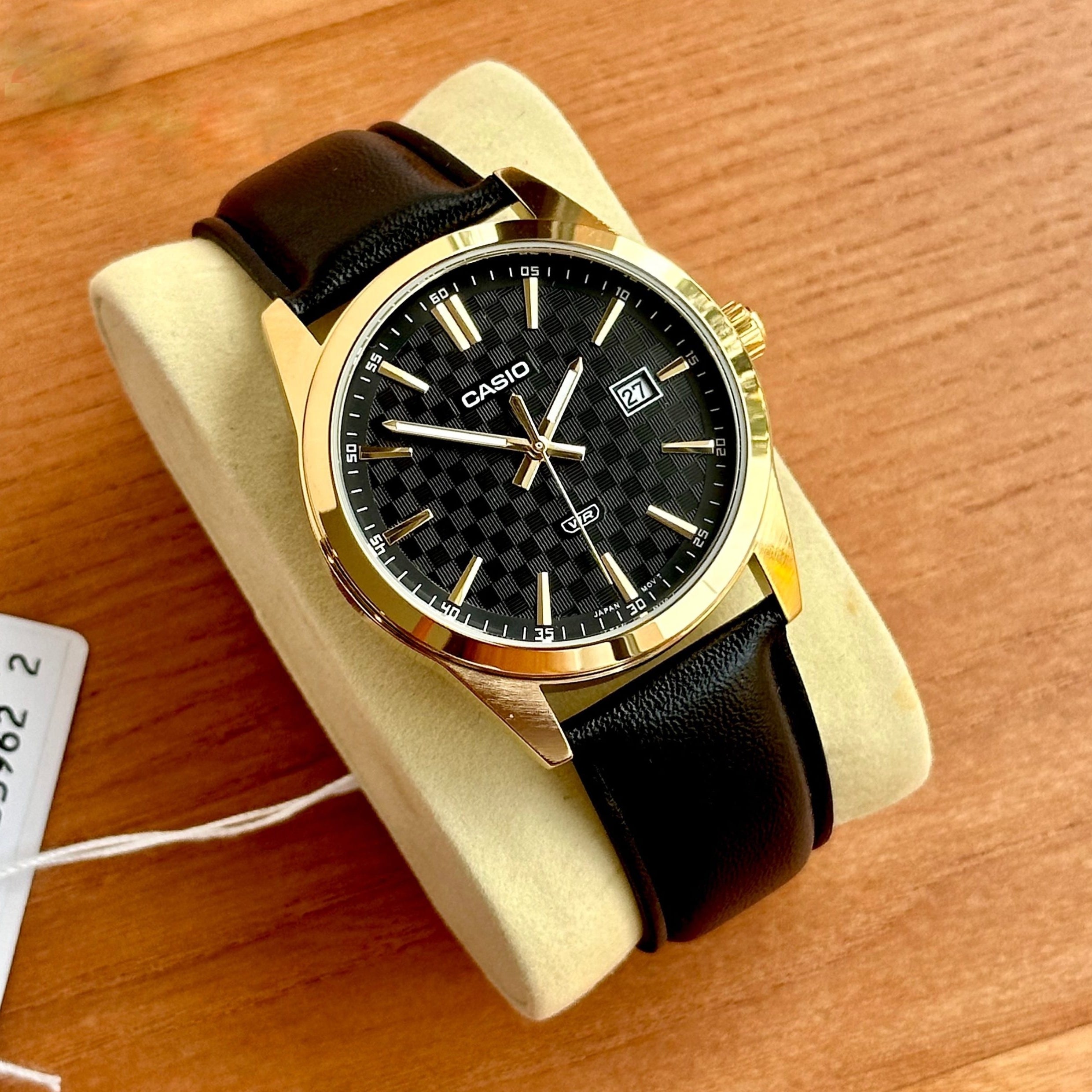 WW2555 Casio Standard Date Belt Watch MTP-VD03GL-1AUDF