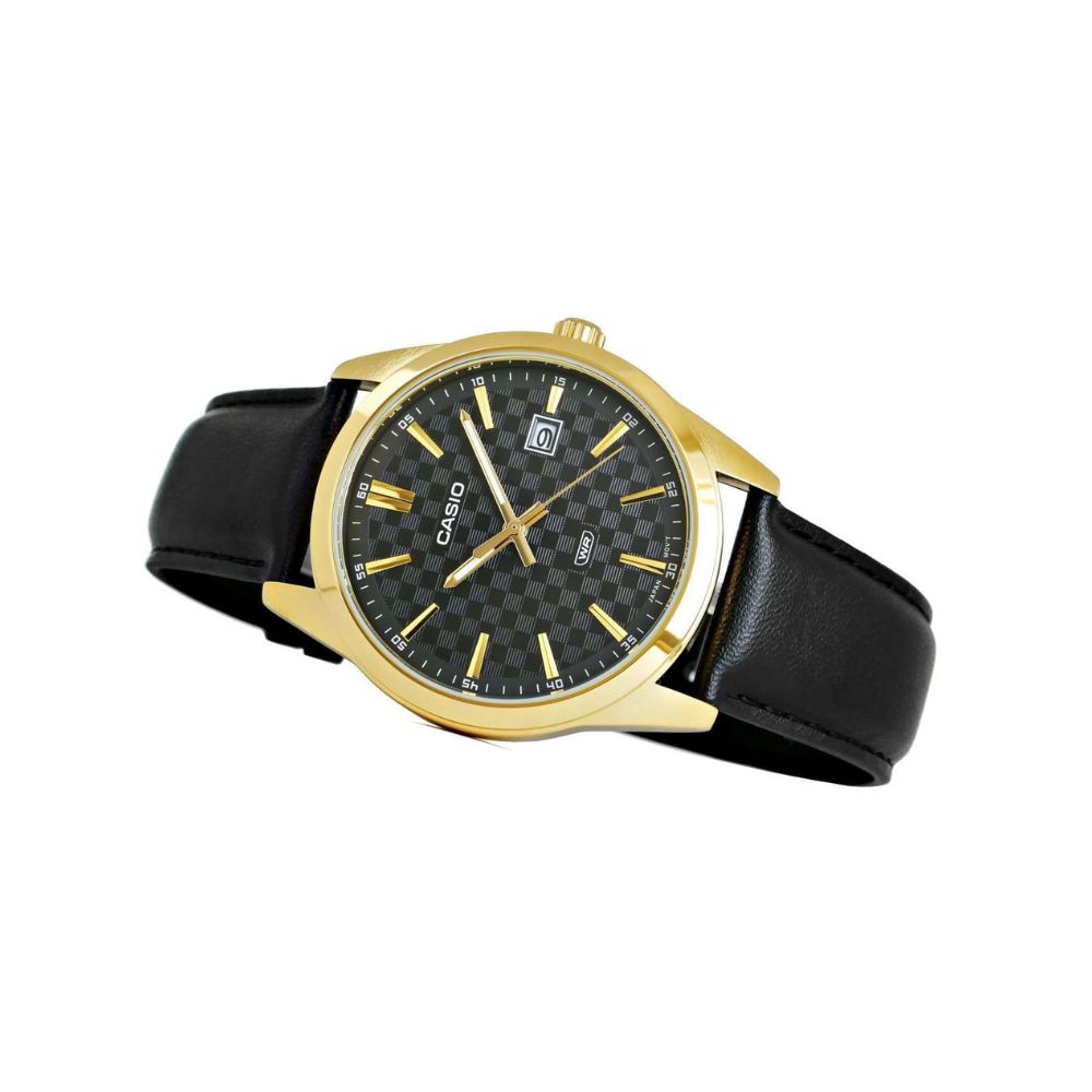 WW2555 Casio Standard Date Belt Watch MTP-VD03GL-1AUDF