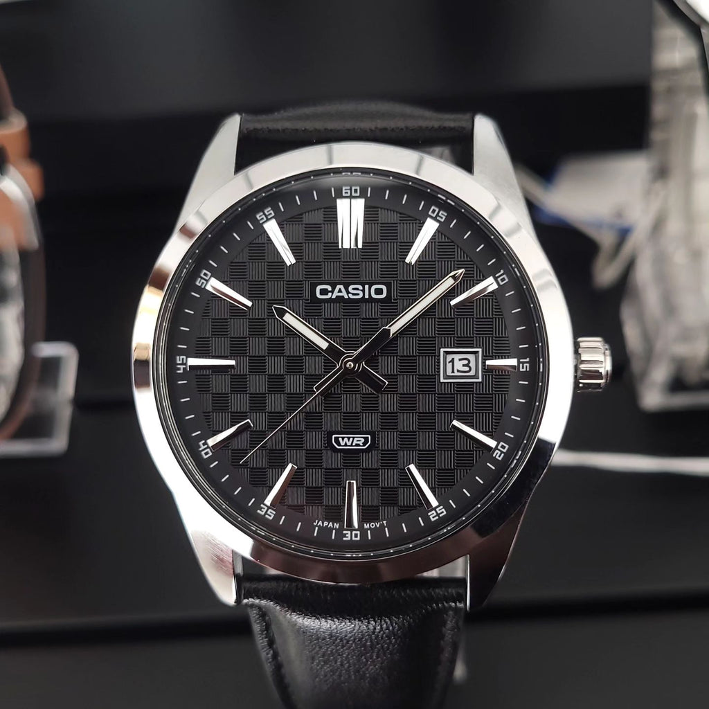 WW2556 Casio Standard Date Belt Watch MTP-VD03L-1AUDF