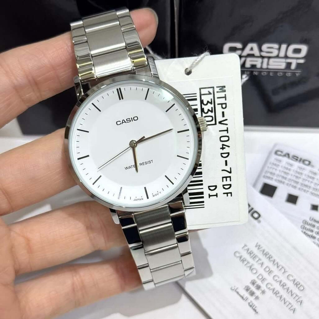 WW3076 Casio Standard Chain Watch MTP-VT04D-7EDF