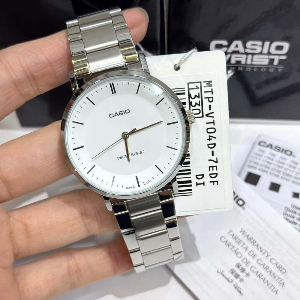 WW3076 Casio Standard Chain Watch MTP-VT04D-7EDF