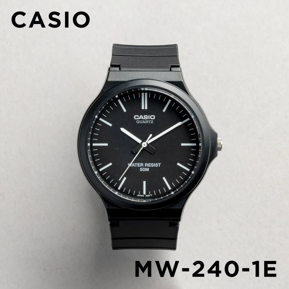 WW2523 Casio Youth Resin Belt Watch MW-240-1EVDF