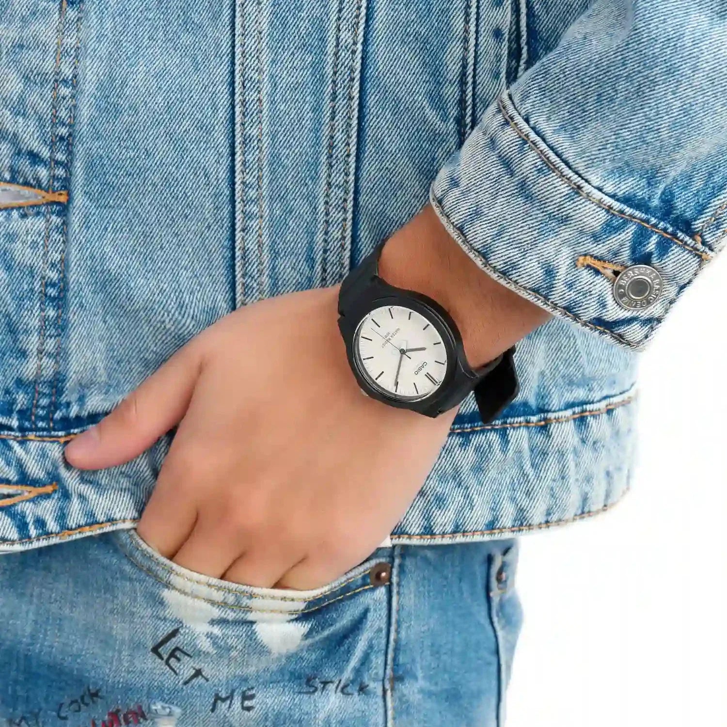 WW2529 Casio Youth Resin Belt Watch MW-240-7EVDF