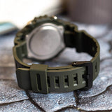 WW2859 Casio Standard Illuminator Digital Resin Belt Watch MWD-110H-3AVDF