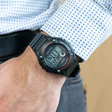 WW2732 Casio Youth Illuminator Digital Resin Belt Watch W-216H-1AVDF