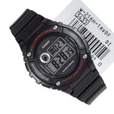 WW2732 Casio Youth Illuminator Digital Resin Belt Watch W-216H-1AVDF